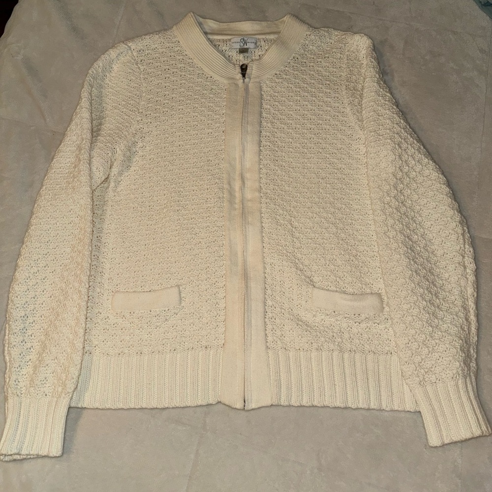Coquette White/Cream Sweater